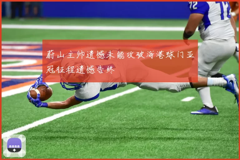 蔚山主帅遗憾未能攻破海港球门亚冠征程遗憾告终